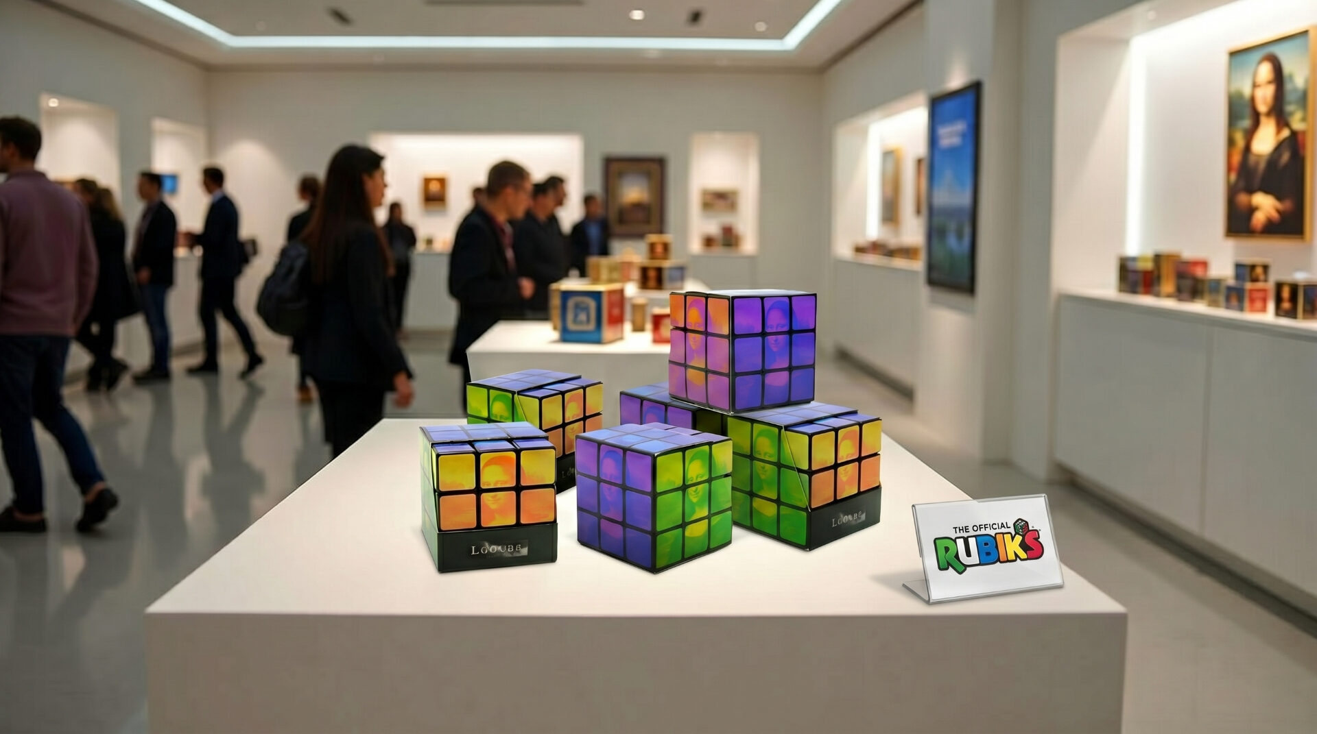 Custom Rubik's® Cubes for Museums | Iconic Souvenirs